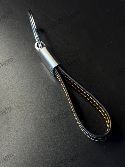 Porte clés Volkswagen Cuir Surpiqûres