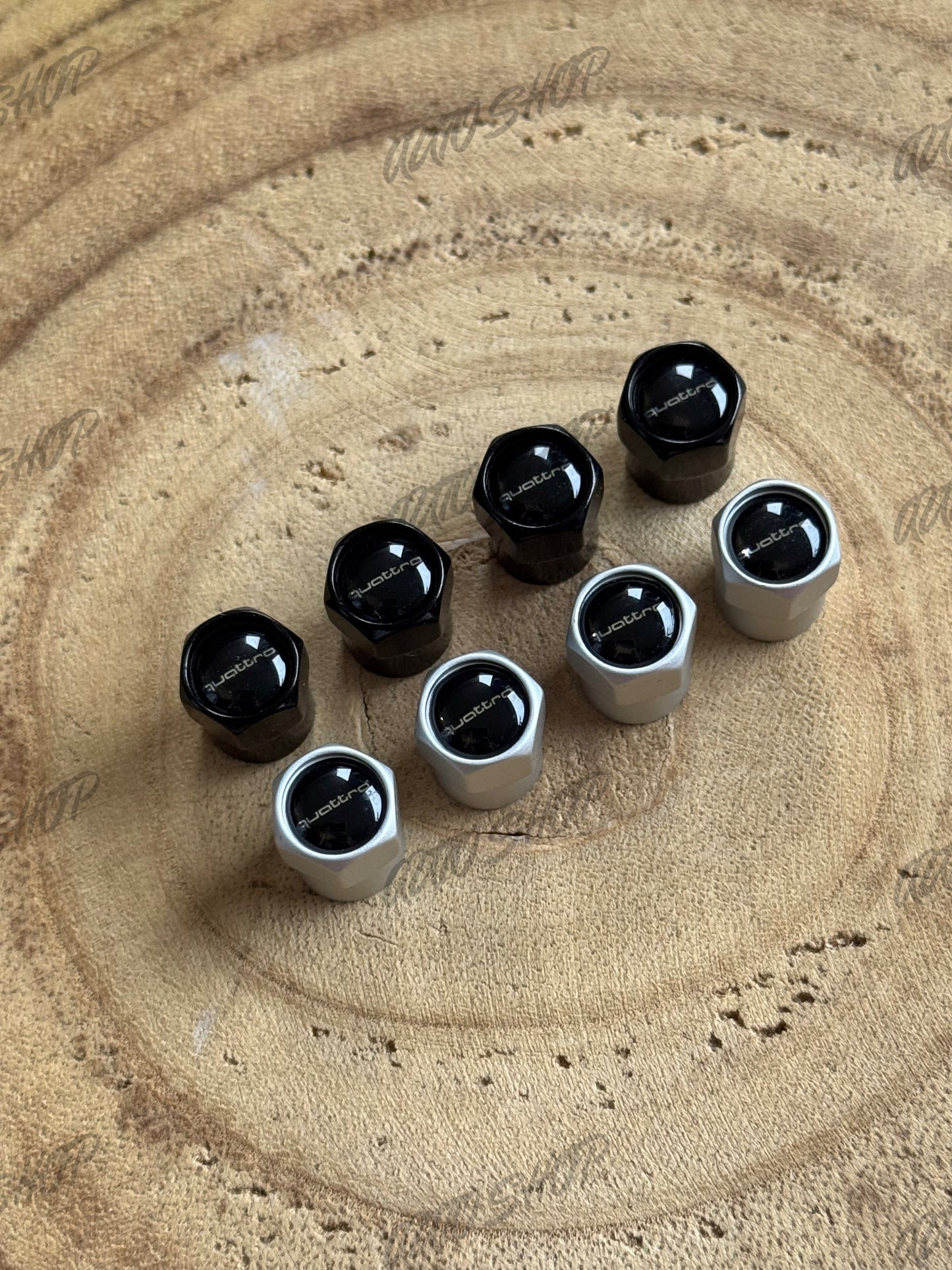 Bouchons de valves Audi Quattro - AUTO SHOP