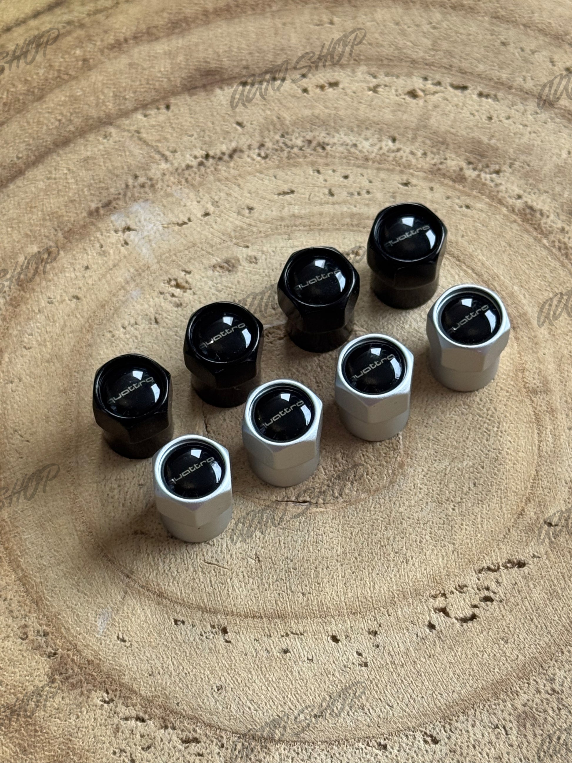 Bouchons de valves Audi Quattro - AUTO SHOP