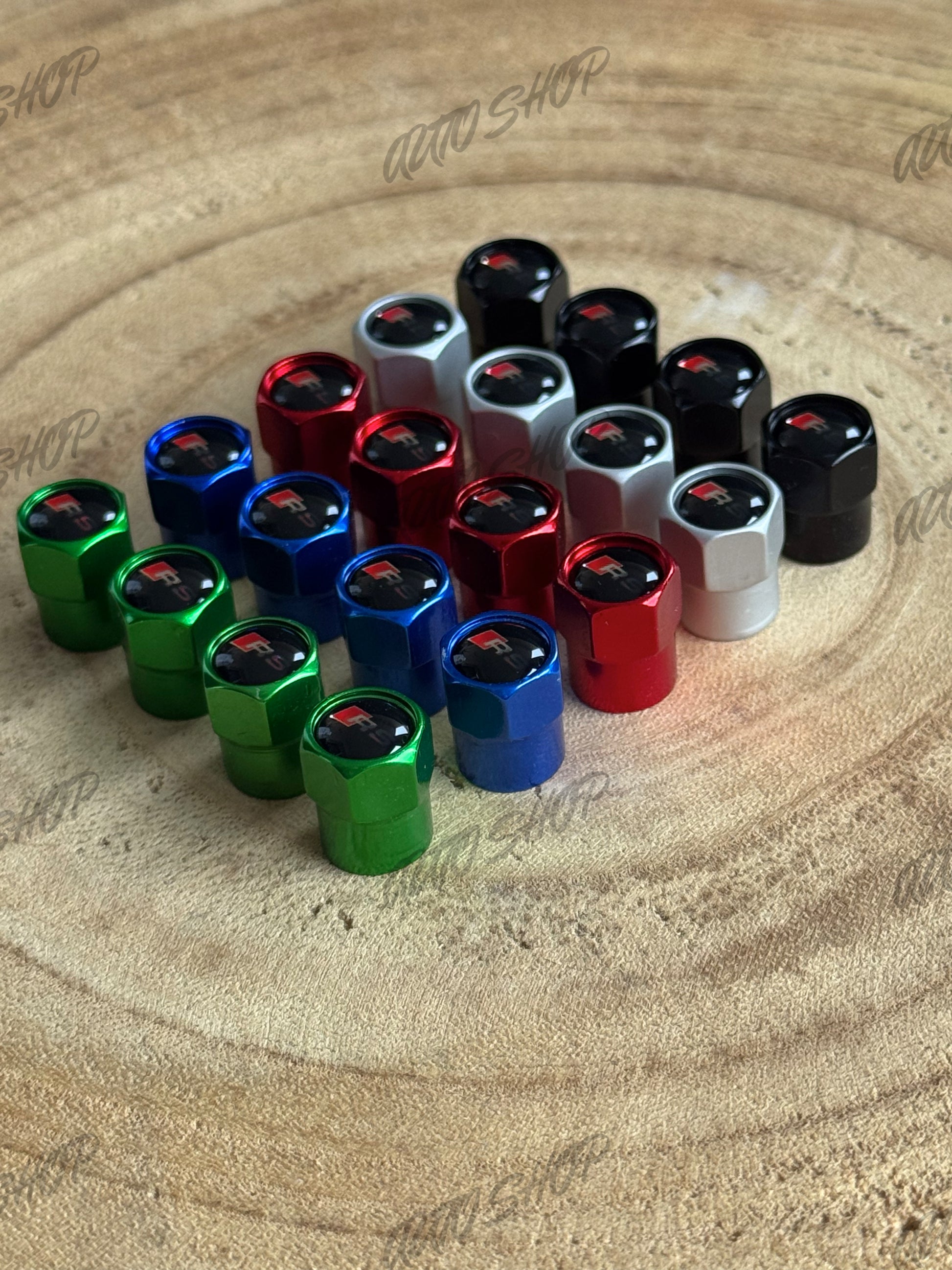 Bouchons de valves Audi RS - AUTO SHOP