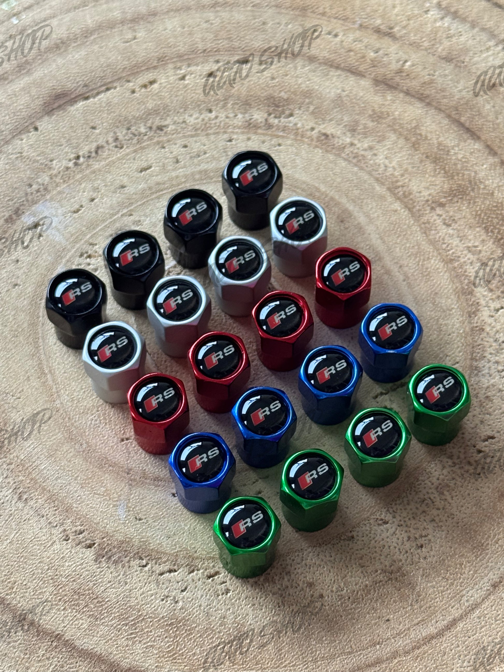 Bouchons de valves Audi RS - AUTO SHOP