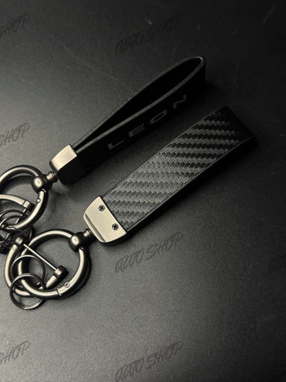 Porte clés Seat/Cupra Leon Look Carbone - AUTO SHOP