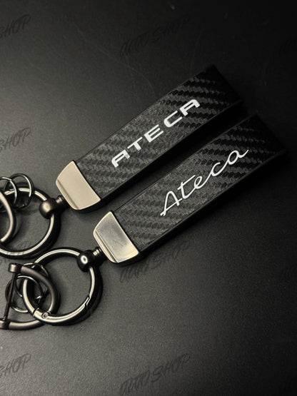 Porte clés Seat/Cupra Ateca Look Carbone - AUTO SHOP