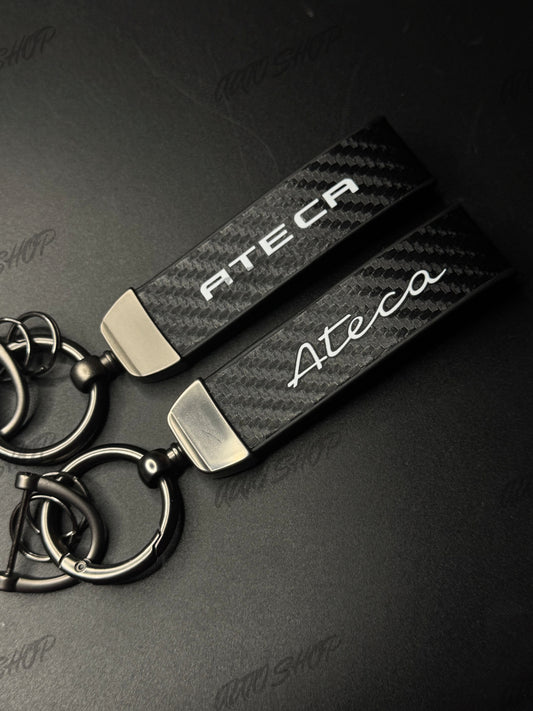 Porte clés Seat/Cupra Ateca Look Carbone - AUTO SHOP