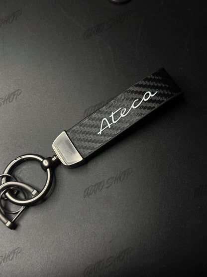 Porte clés Seat/Cupra Ateca Look Carbone - AUTO SHOP