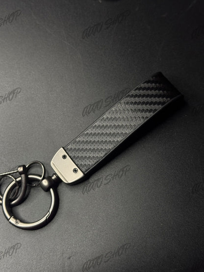 Porte clés Renault 5 E-Tech Look Carbone - AUTO SHOP