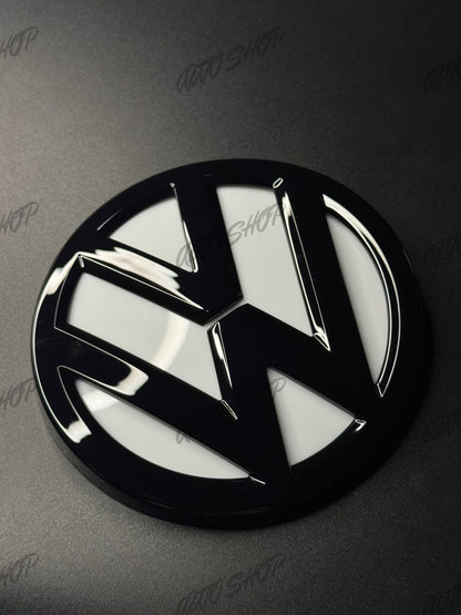 Logo arrière à clipser Golf 7 / 7.5 Noir Brillant - AUTO SHOP