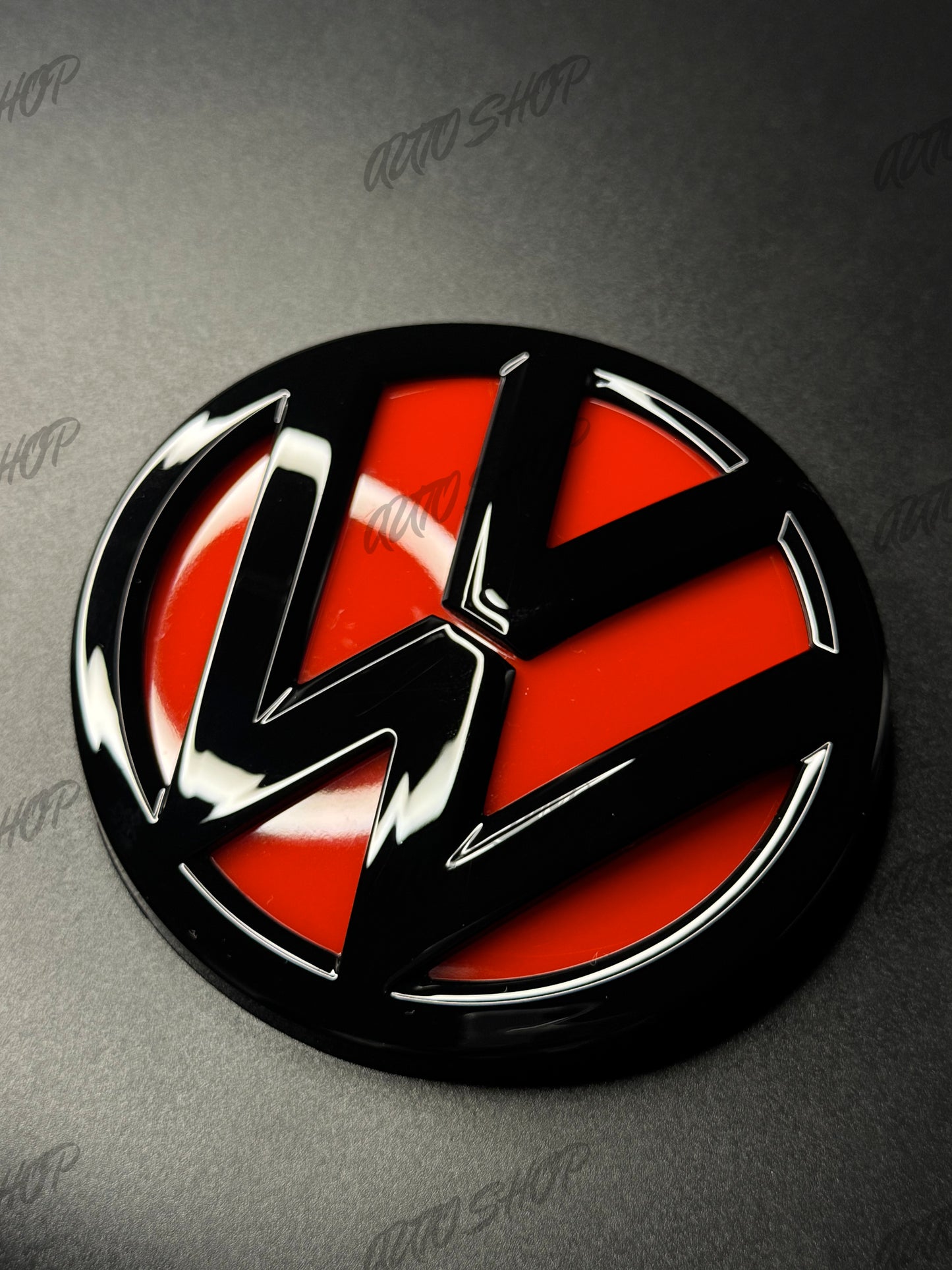 Pack Logo avant + arrière Golf 7 Phase 1 Noir - AUTO SHOP