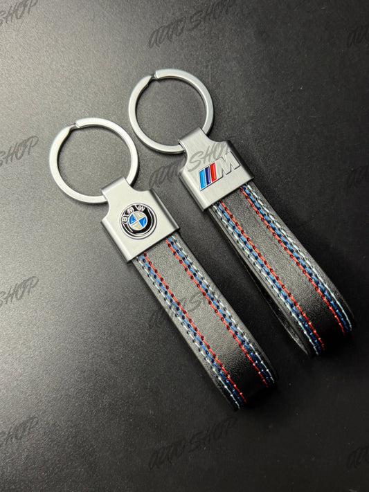 Porte clés BMW / BMW M Cuir Surpiqûres - AUTO SHOP