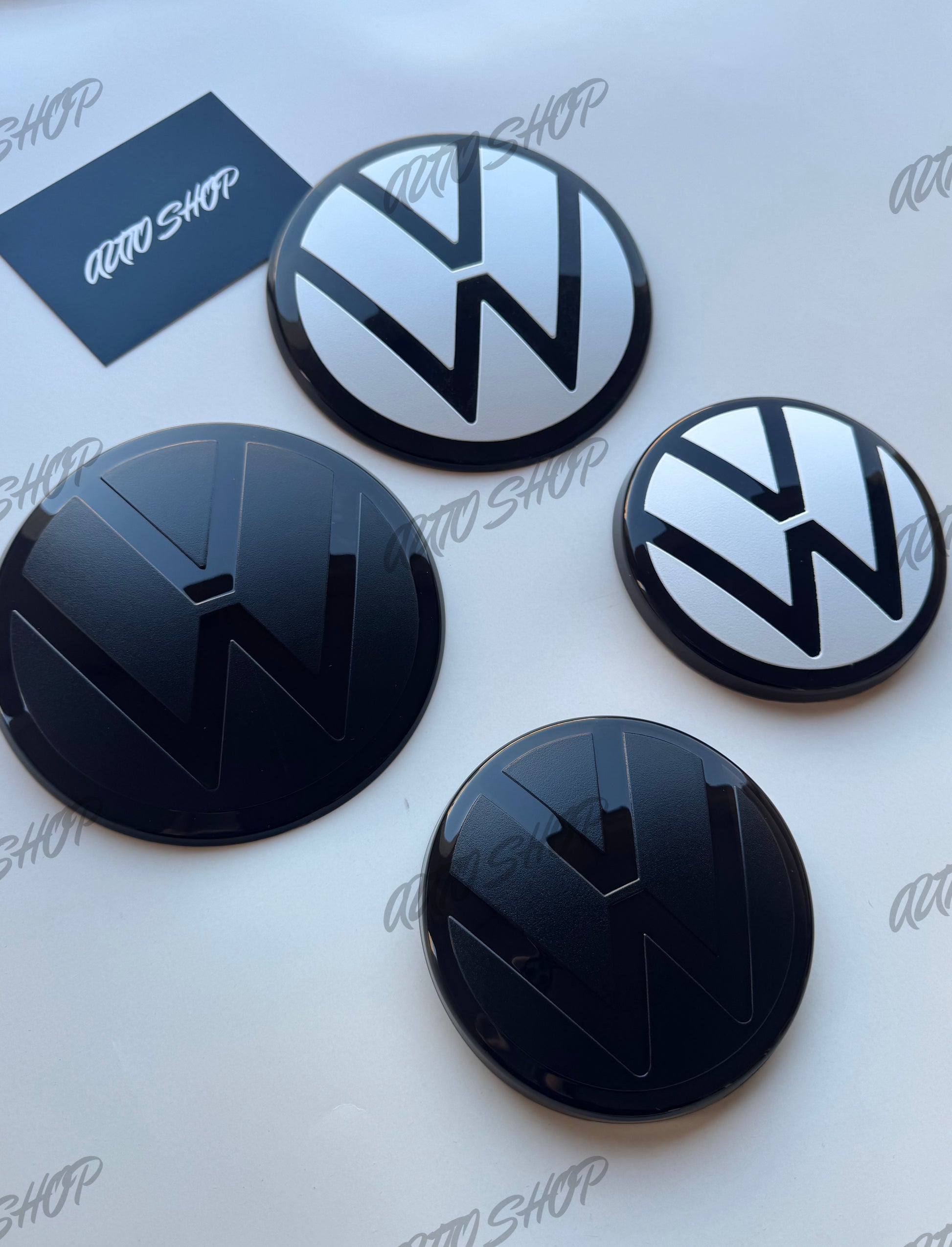 Pack Logo avant + arrière Polo 6 Phase 2 Facelift - AUTO SHOP