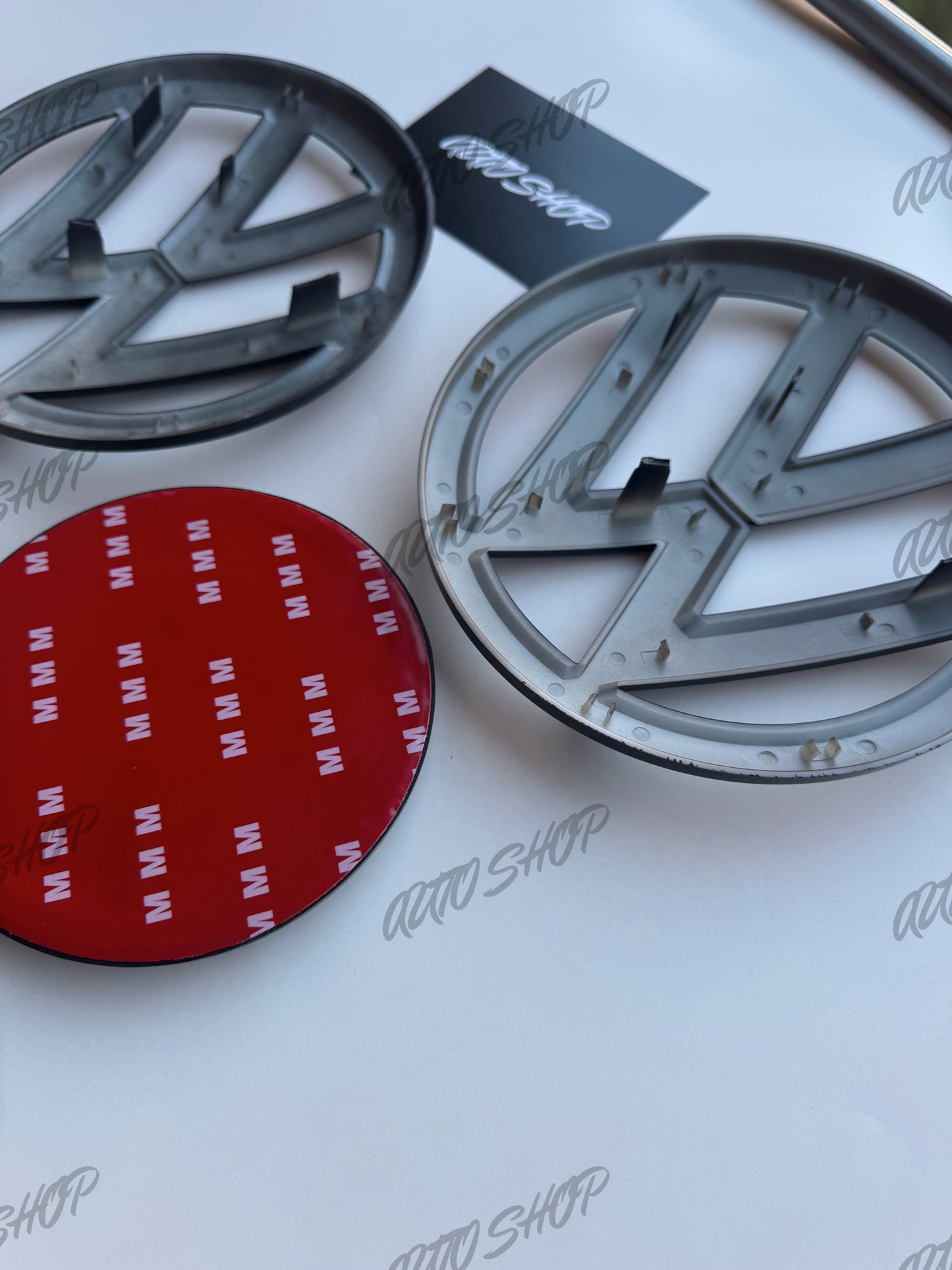 Pack Logo avant + arrière Transporter T5 / T6 Noir - AUTO SHOP
