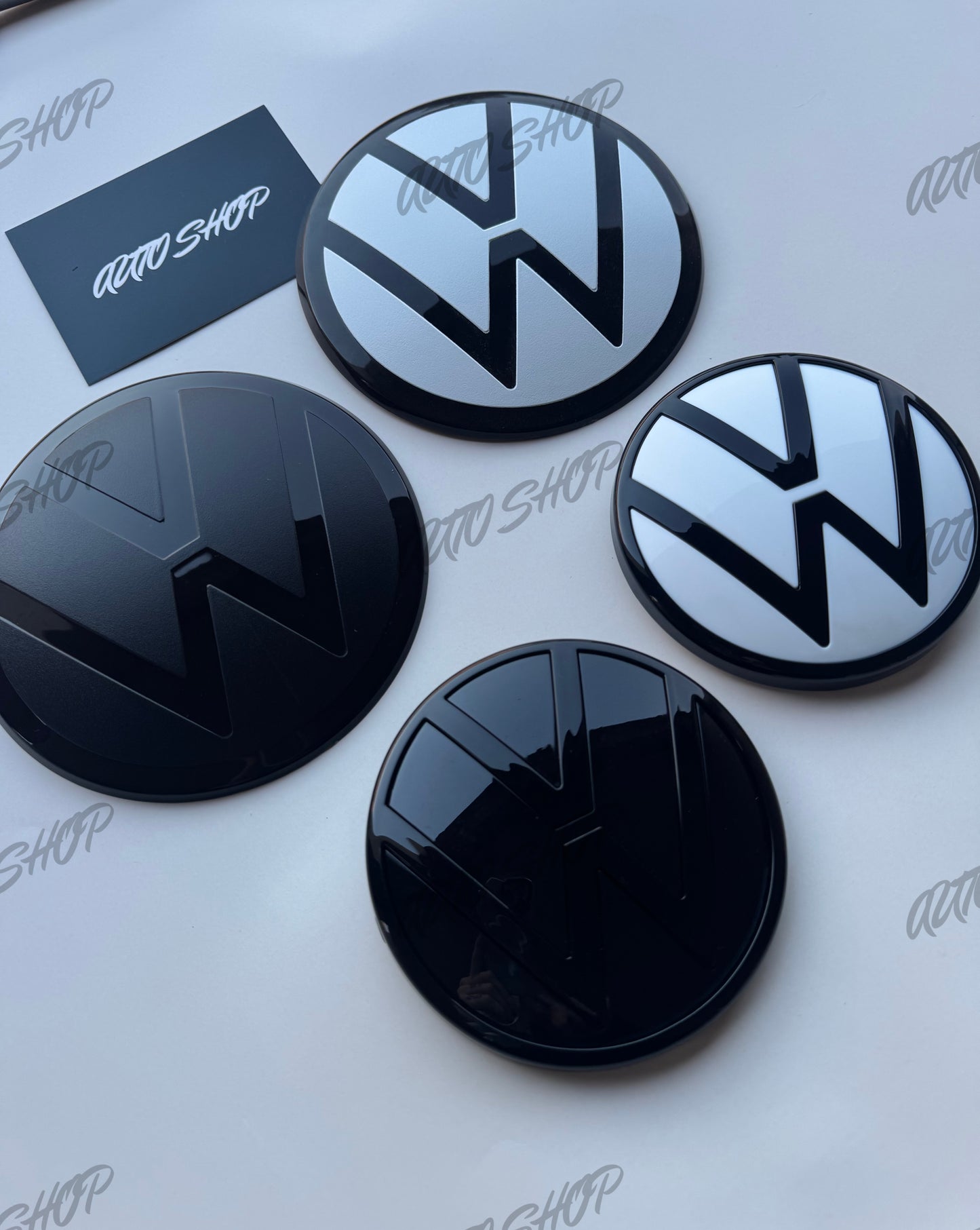 Pack Logo avant + arrière Polo 6 Phase 2 Facelift - AUTO SHOP