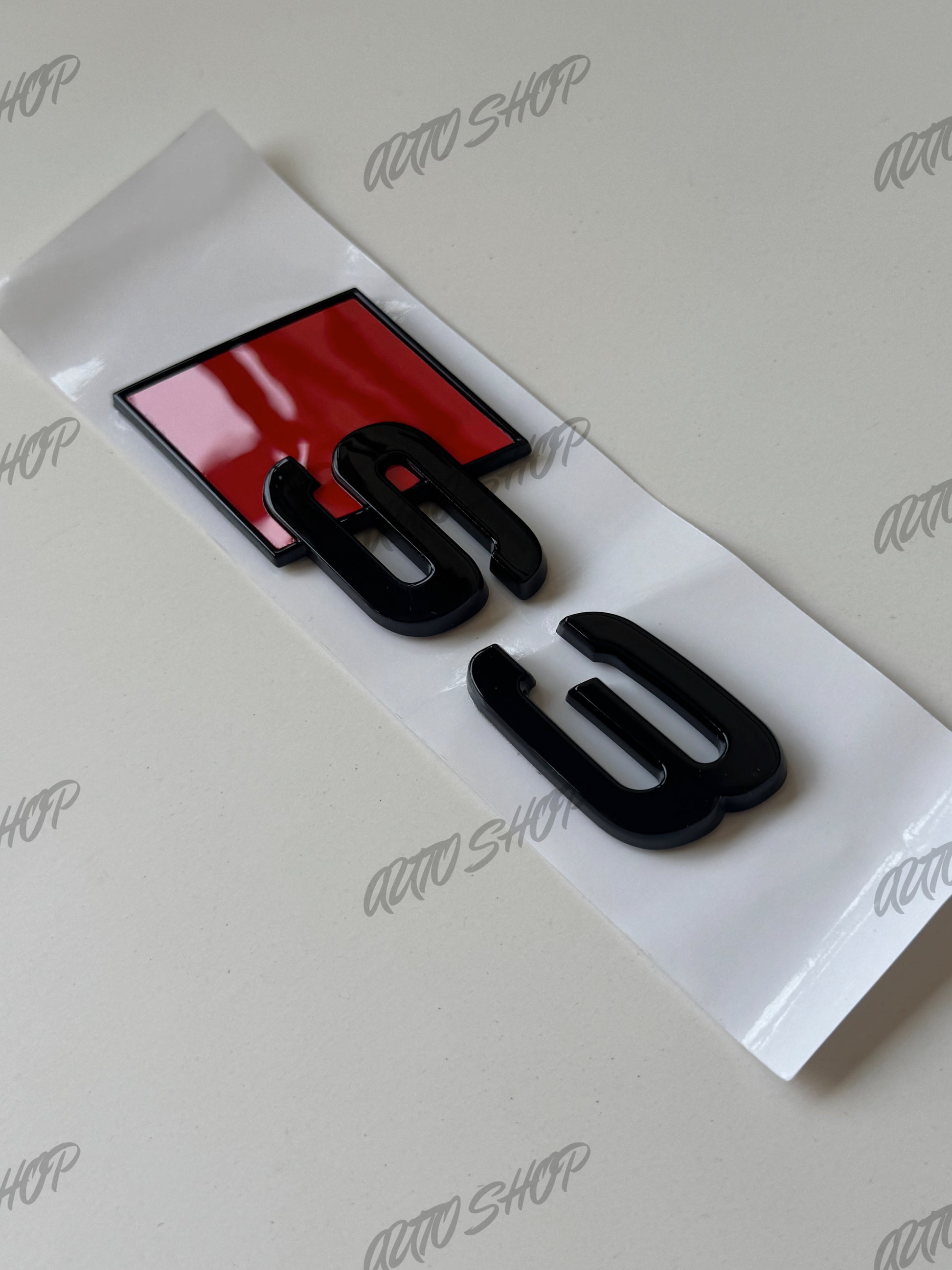 Pack Complet Logos Audi S3 Noir Brillant - AUTO SHOP
