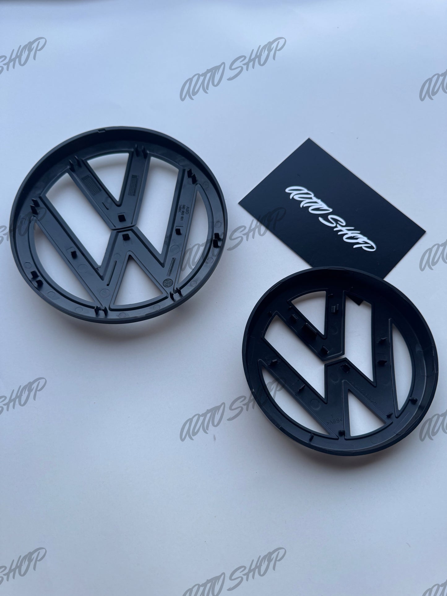 Pack Logo avant + arrière Golf 7 Phase 1 Noir - AUTO SHOP