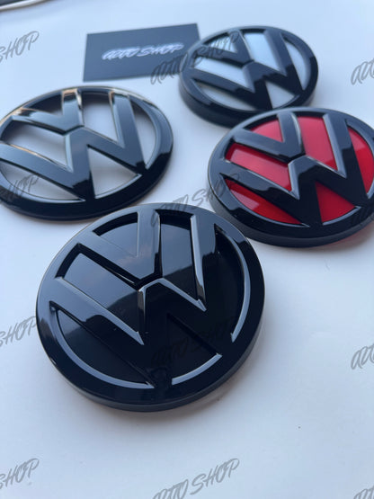 Pack Logo avant + arrière Golf 7 Phase 1 Noir - AUTO SHOP