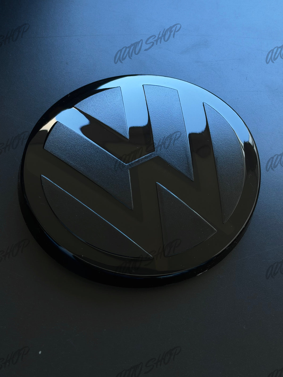 Logo arrière Golf 7 / 7.5 Noir Brillant - AUTO SHOP