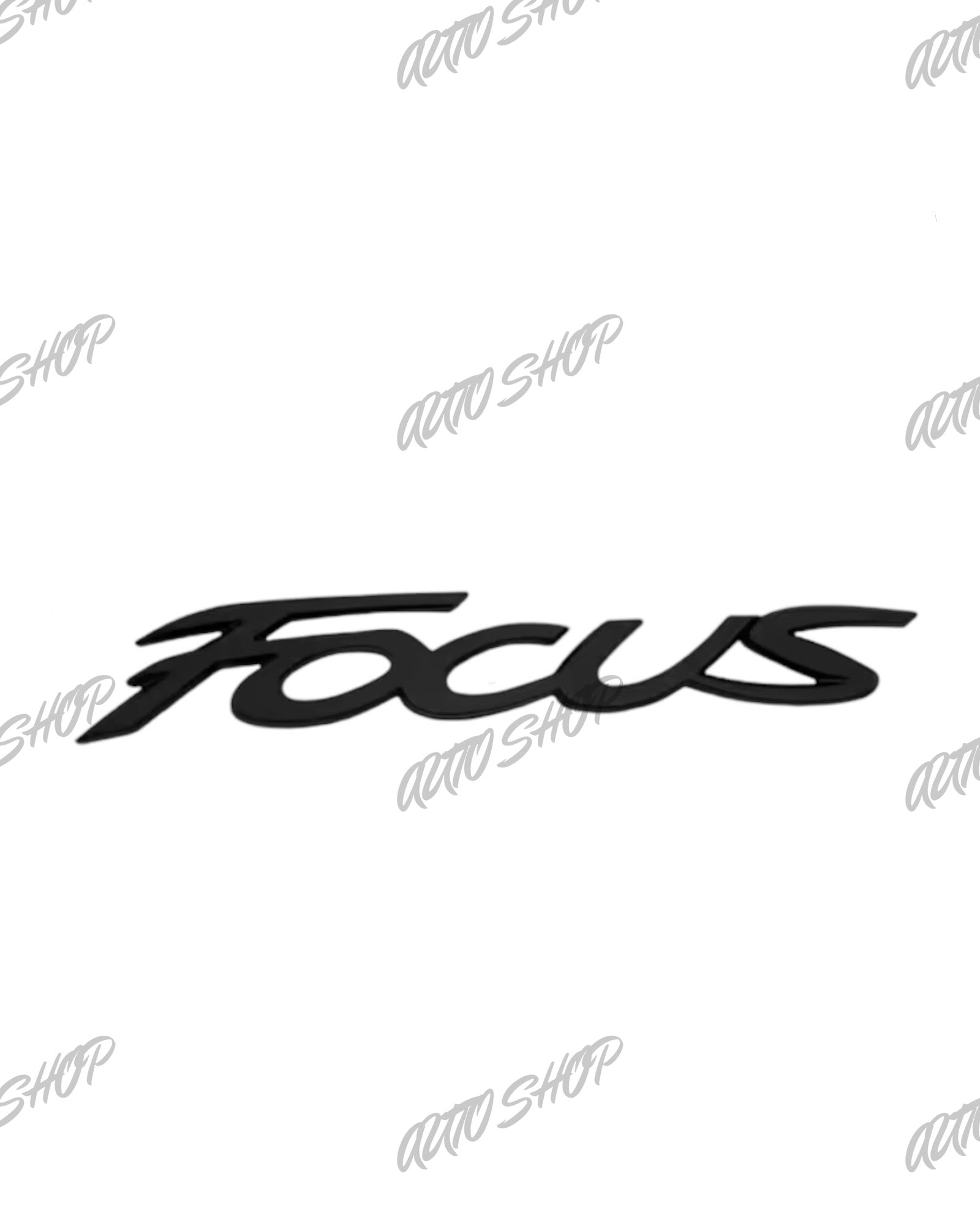 Badge Coffre Noir Ford (Focus/Fiesta/Kuga/Puma) - AUTO SHOP