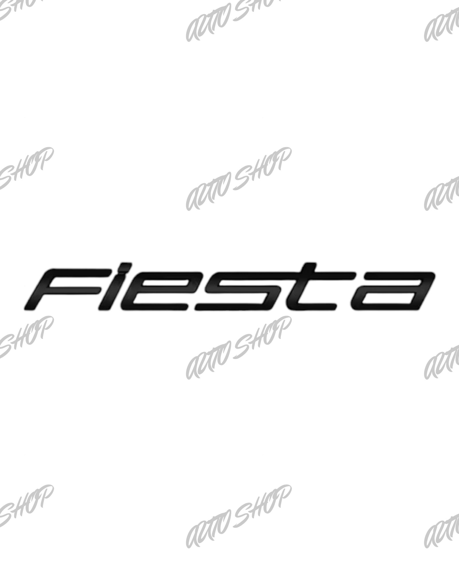 Badge Coffre Noir Ford (Focus/Fiesta/Kuga/Puma) - AUTO SHOP