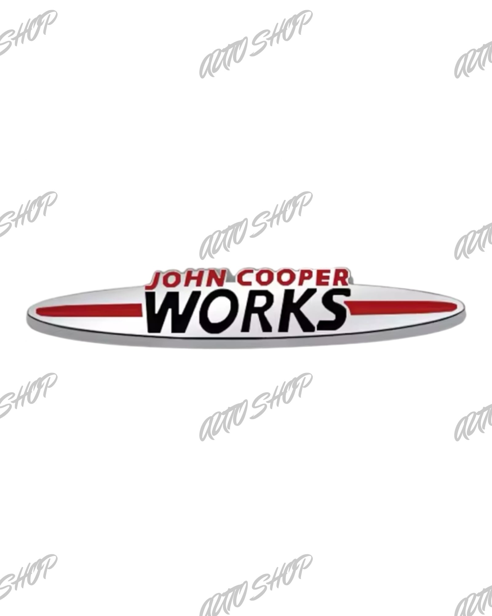 Badges calandre et coffre Mini JCW - John Cooper Works - AUTO SHOP