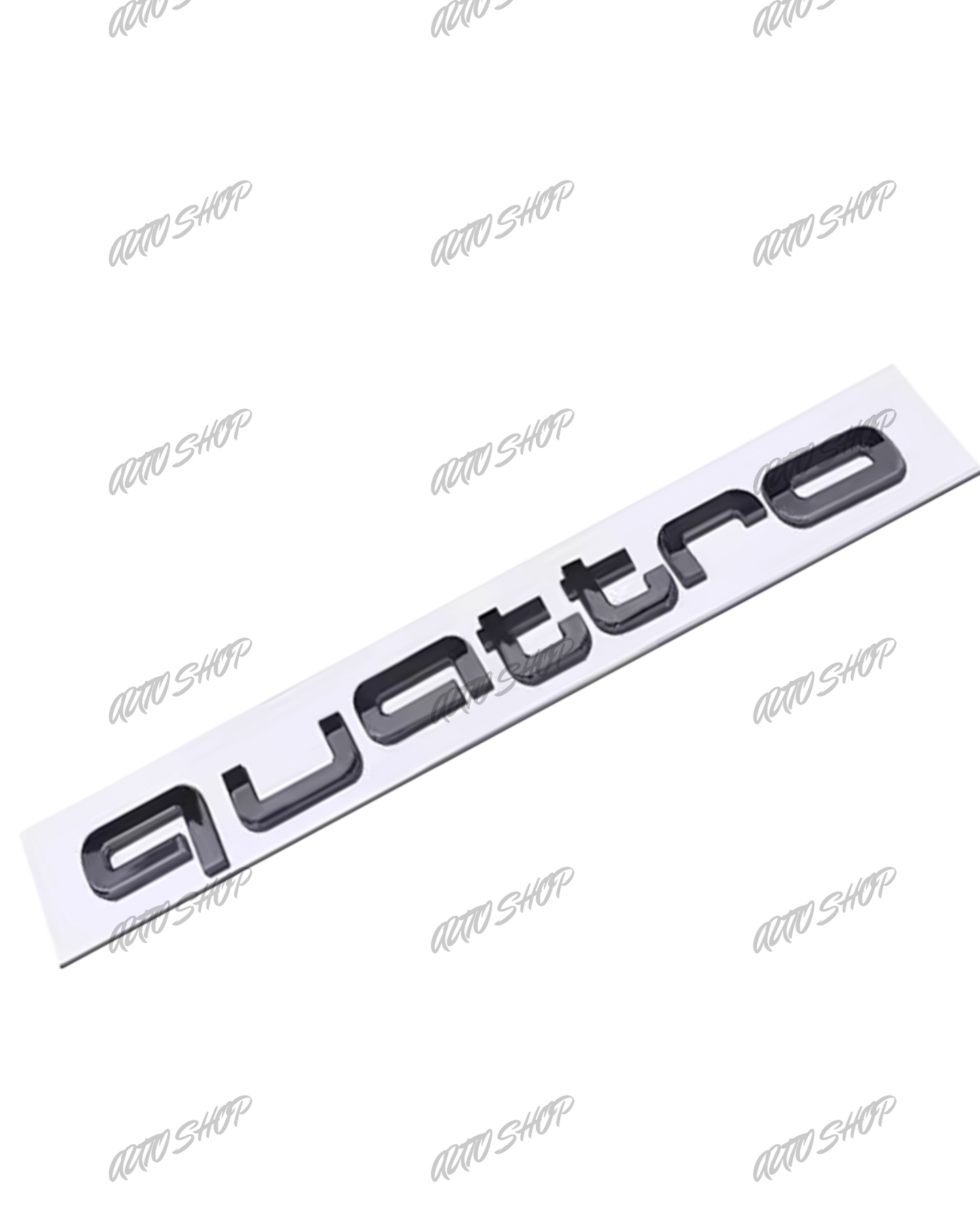 Badge / sticker calandre Audi « Quattro »