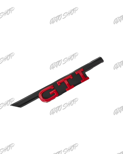 Badge coffre et calandre Volkswagen GTI (nouveau logo)