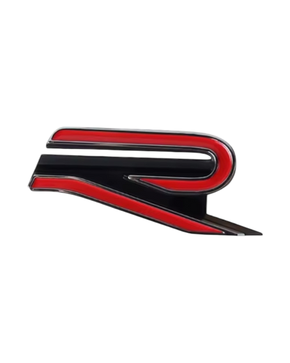 Badge coffre et calandre Volkswagen R / R-Line  (nouveau logo)