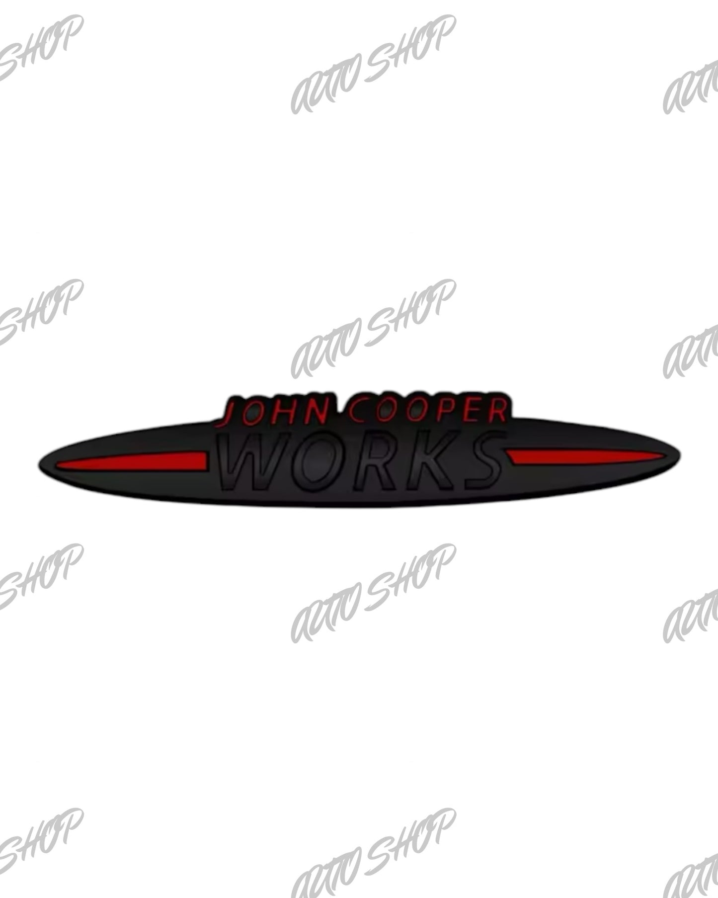 Badges calandre et coffre Mini JCW - John Cooper Works - AUTO SHOP