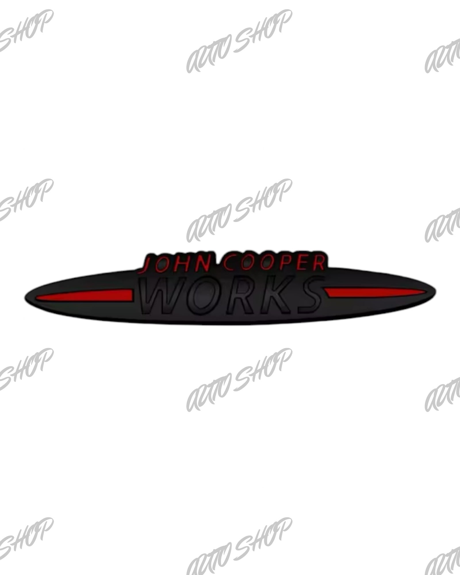 Badges calandre et coffre Mini JCW - John Cooper Works - AUTO SHOP
