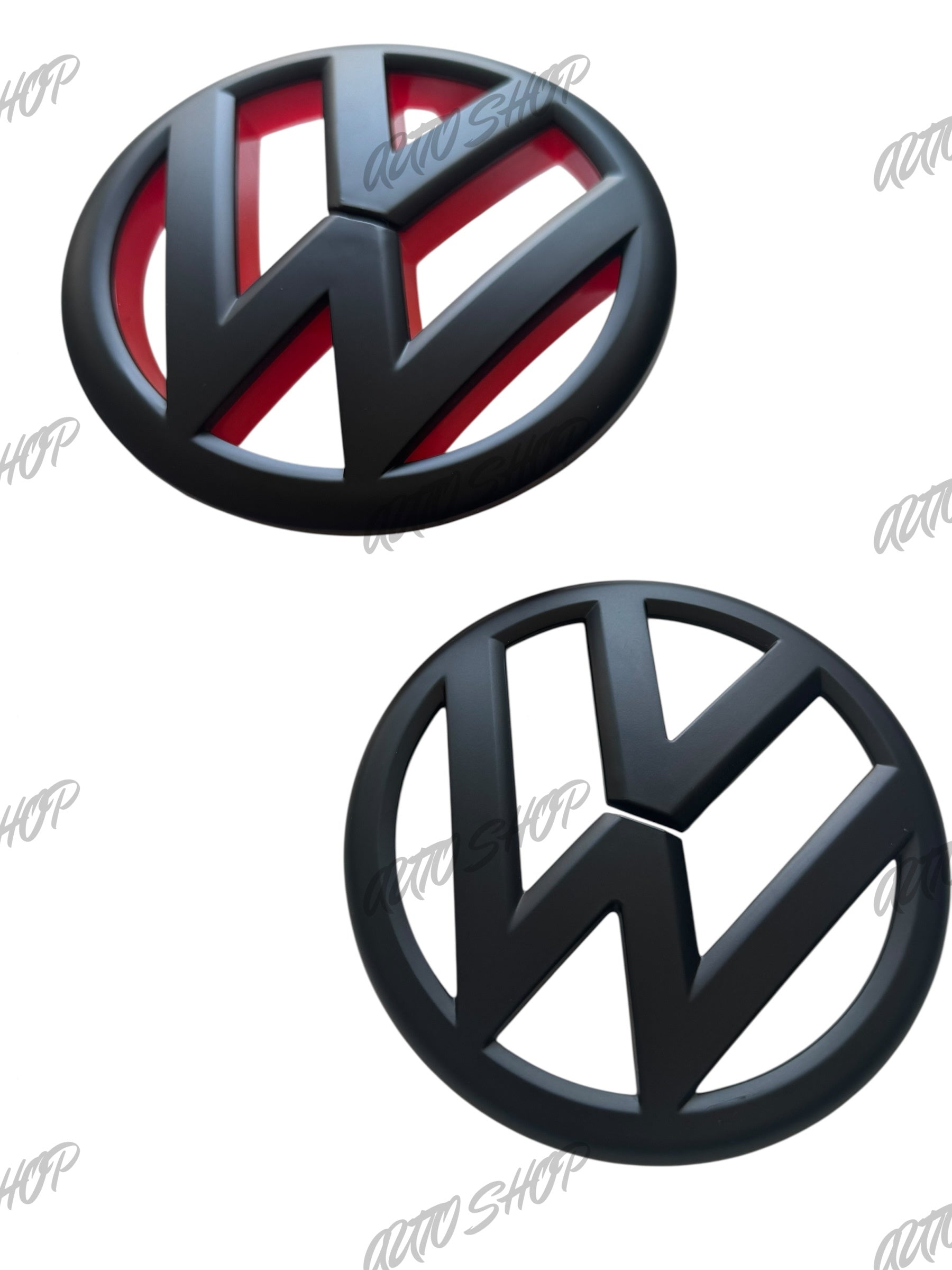 Pack Logo avant + arrière Golf 6 Noir - AUTO SHOP