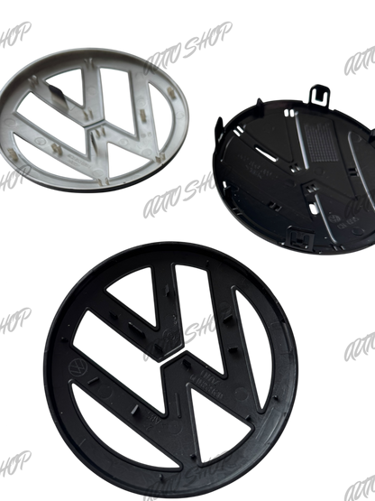 Pack Logo avant + arrière Polo 5 6C Phase 2 Noir - AUTO SHOP