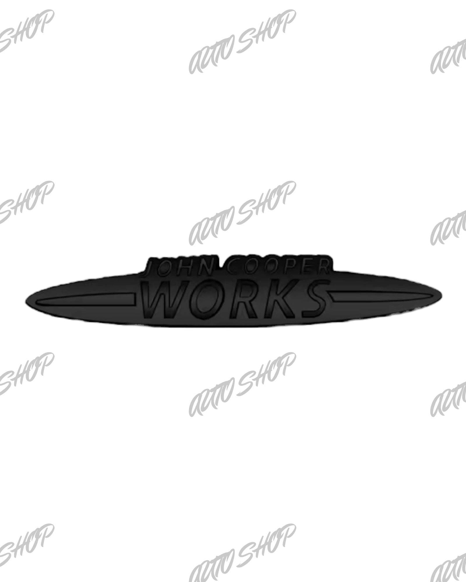 Badges calandre et coffre Mini JCW - John Cooper Works - AUTO SHOP