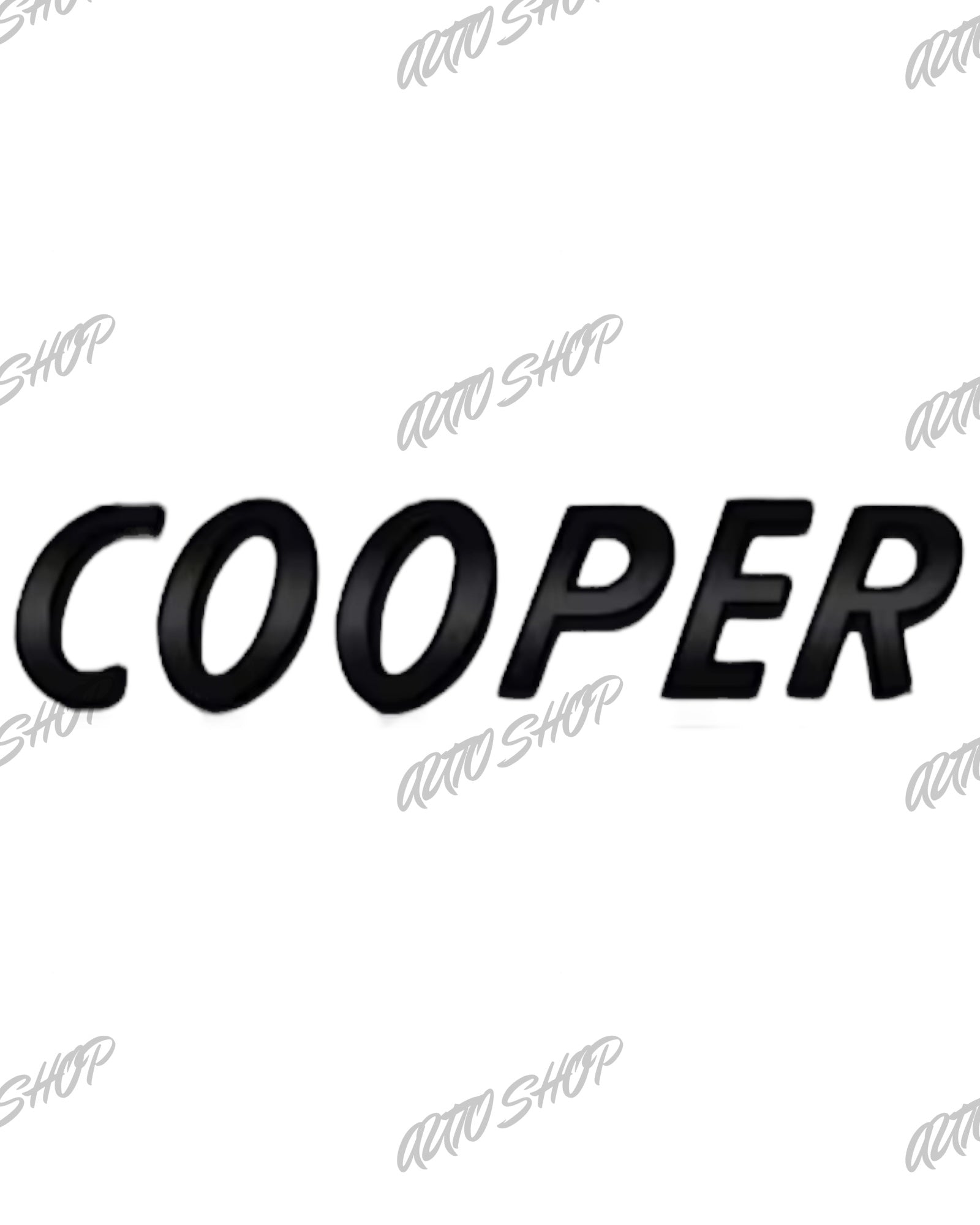 Badges de coffre Mini Cooper S / SD / D - AUTO SHOP
