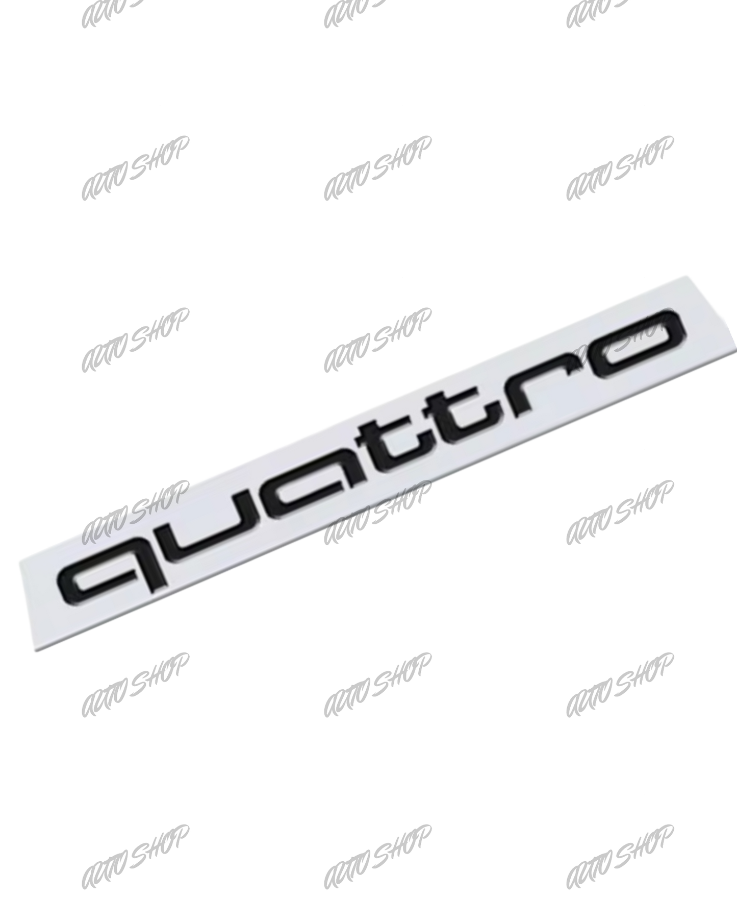 Badge / sticker calandre Audi « Quattro »