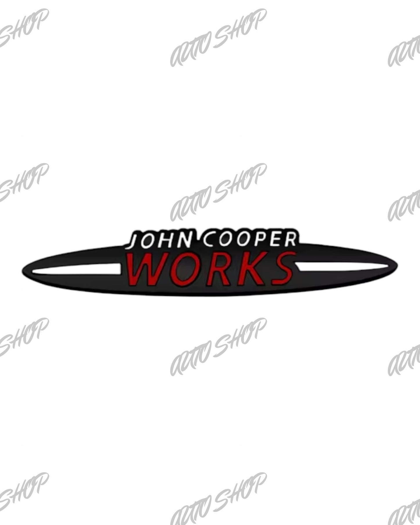 Badges calandre et coffre Mini JCW - John Cooper Works - AUTO SHOP