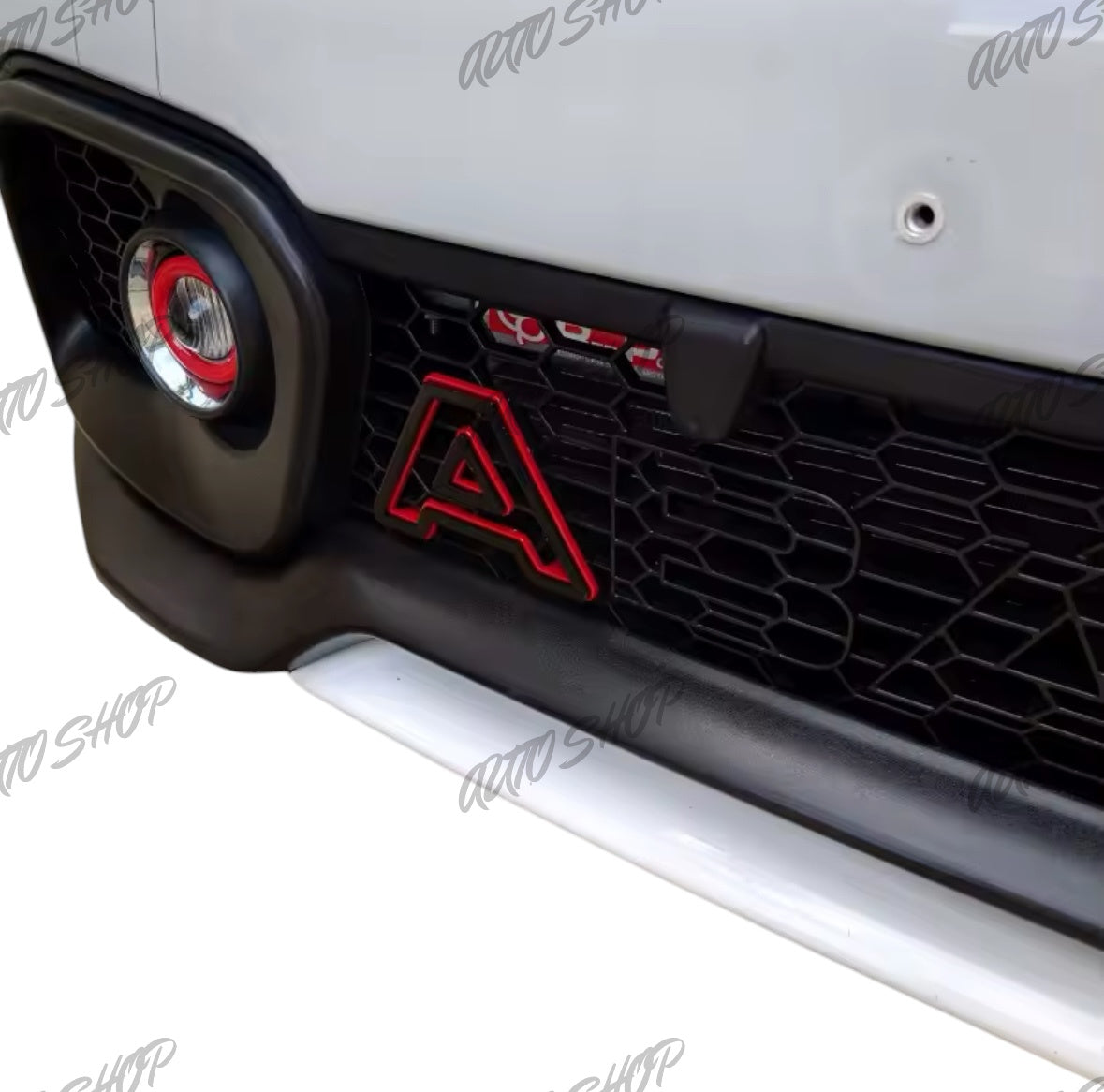 Kit lettrage calandre avant Abarth - AUTO SHOP