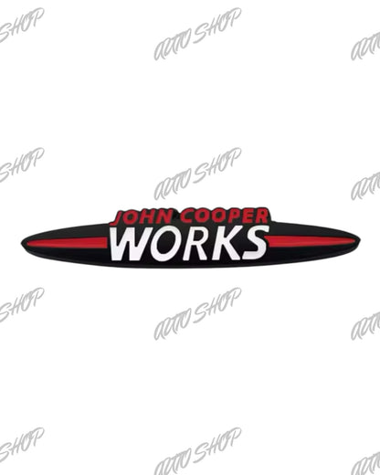 Badges calandre et coffre Mini JCW - John Cooper Works - AUTO SHOP