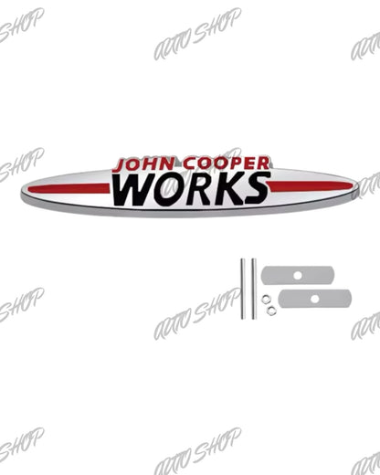Badges calandre et coffre Mini JCW - John Cooper Works - AUTO SHOP