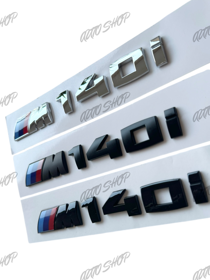 Badge coffre BMW M140i - AUTO SHOP