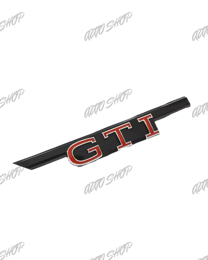 Badge coffre et calandre Volkswagen GTI (nouveau logo)