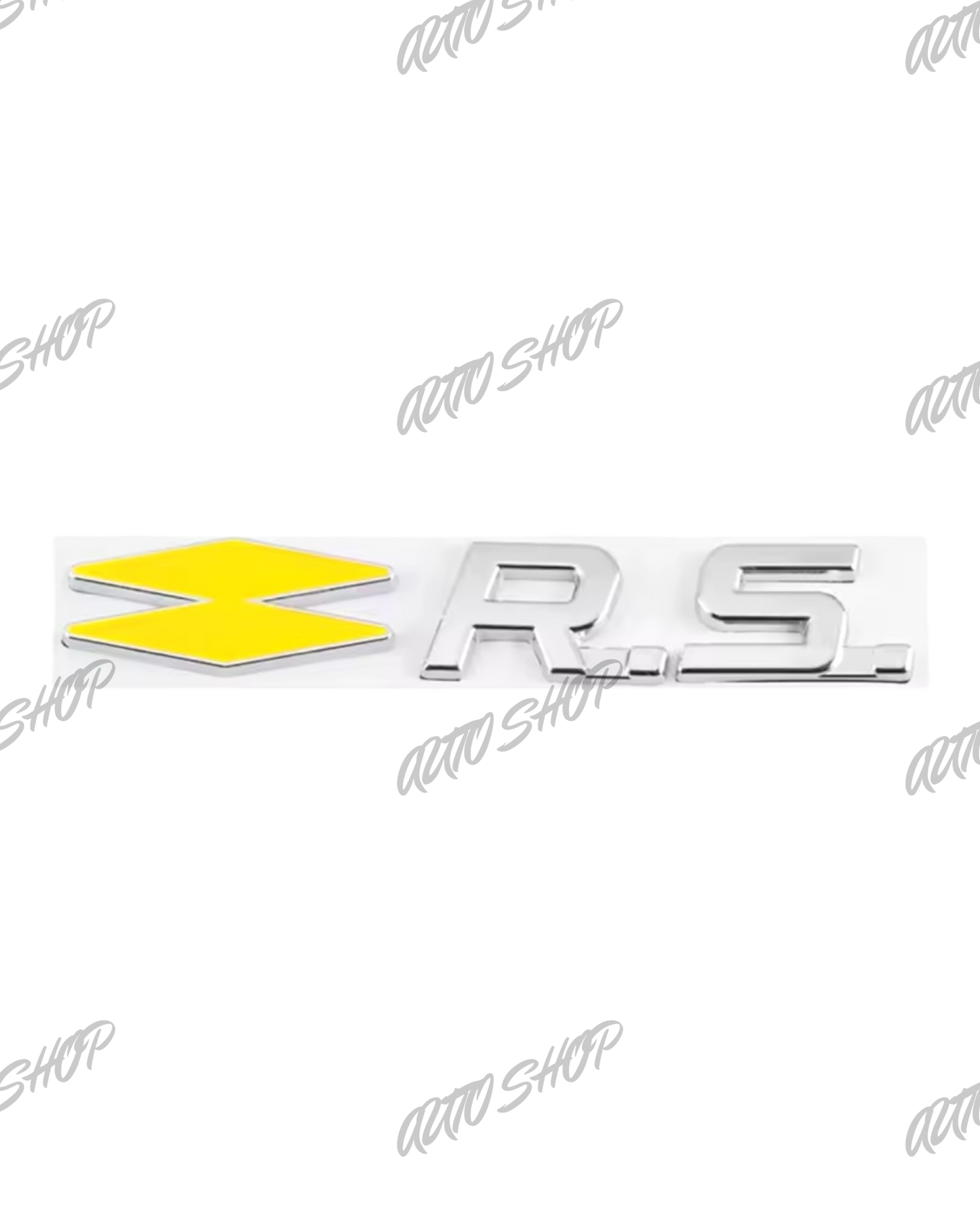 Badge coffre Renault RS Losanges