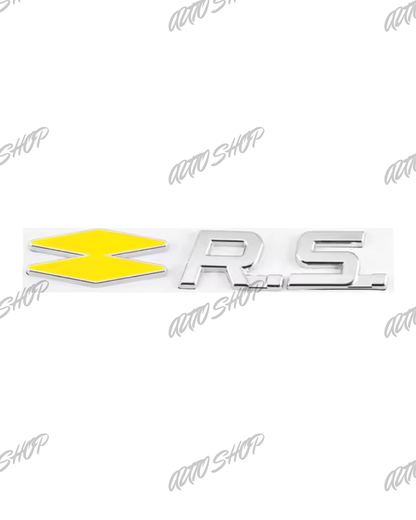 Badge coffre Renault RS Losanges