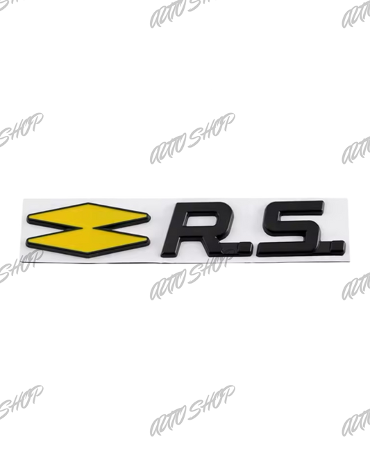 Badge coffre Renault RS Losanges