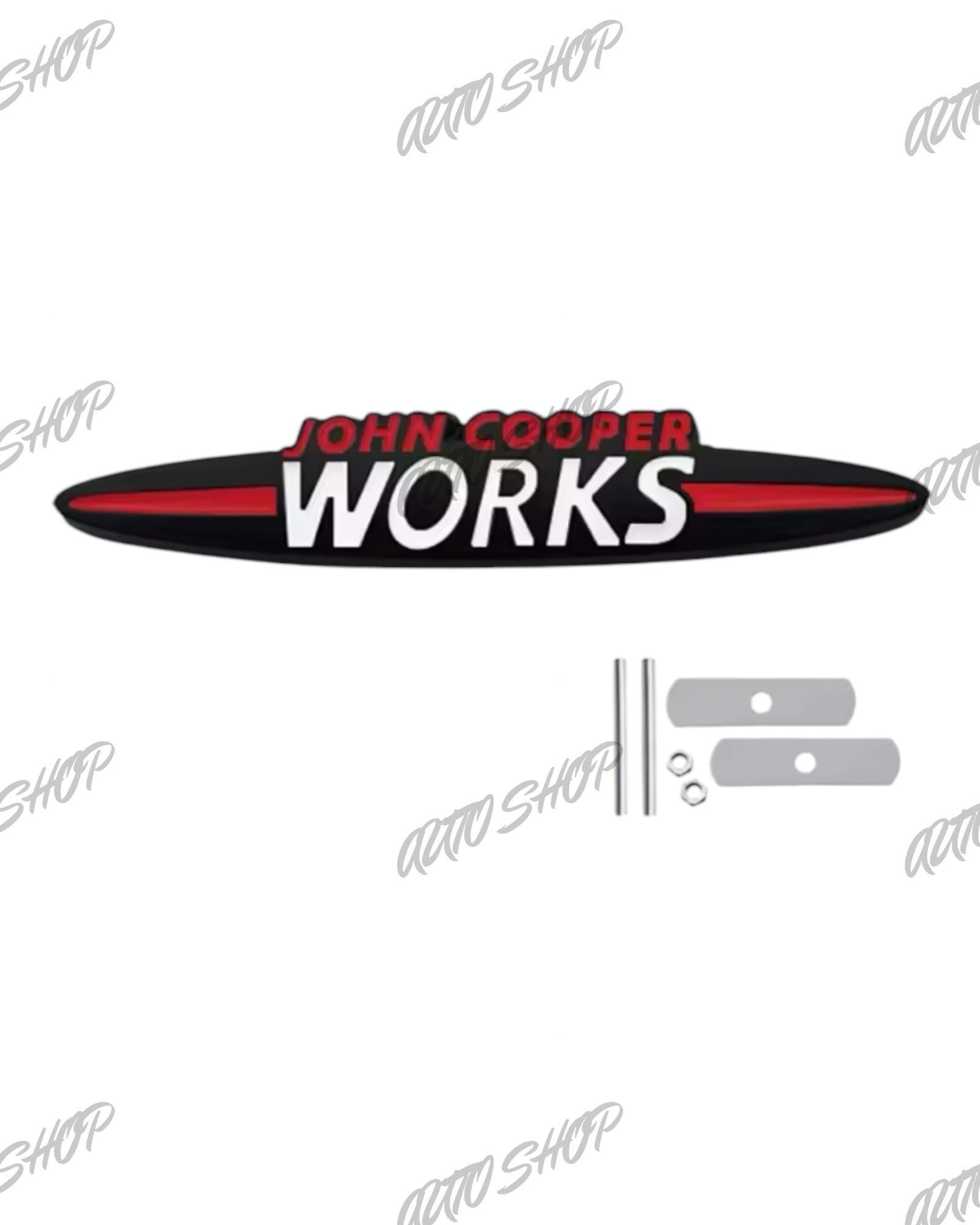 Badges calandre et coffre Mini JCW - John Cooper Works - AUTO SHOP