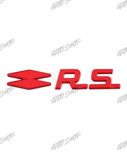 Badge coffre Renault RS Losanges