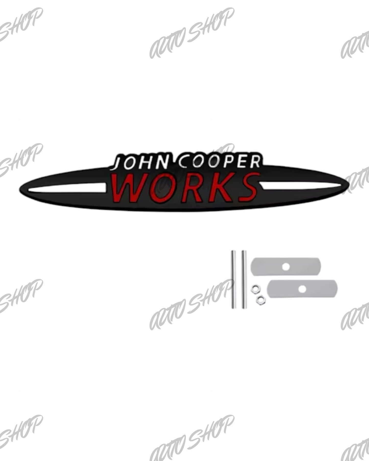 Badges calandre et coffre Mini JCW - John Cooper Works - AUTO SHOP