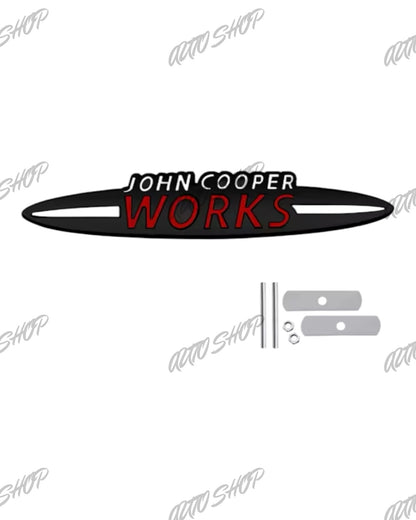 Badges calandre et coffre Mini JCW - John Cooper Works - AUTO SHOP