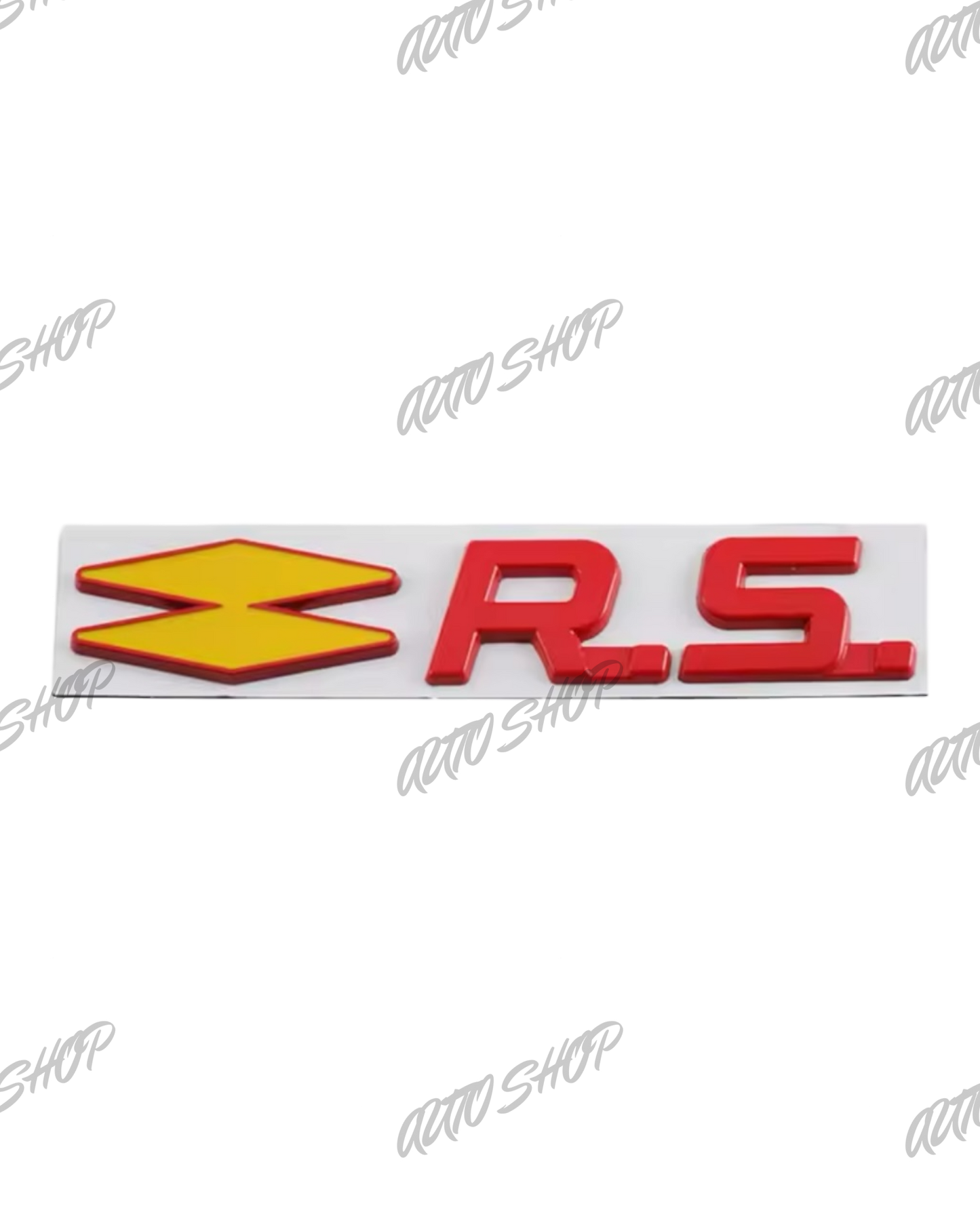 Badge coffre Renault RS Losanges