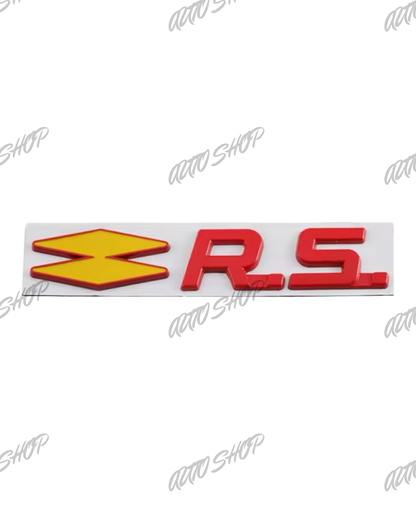 Badge coffre Renault RS Losanges