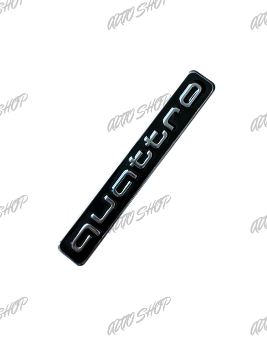 Badge coffre Audi (différents modèles) - AUTO SHOP
