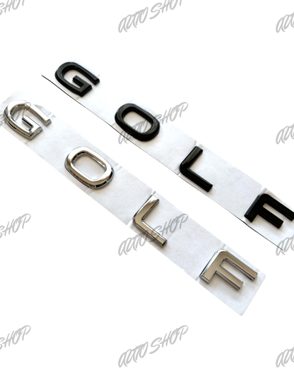 Badge de coffre Golf (nouveau design)